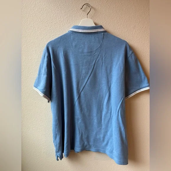 EUC Men’s Michael Kors Greenwich Polo in Cerulean (Size:XL) - Picture 8 of 8
